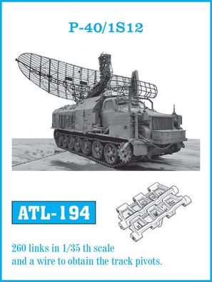 Friulmodel 1:35 ATL-194 Tracks for P-40/ 1S 12