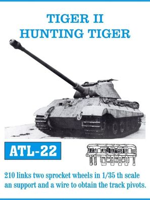 Friulmodel 1:35 ATL-022 Tracks for Tiger II / Jagdtiger