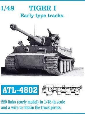Friulmodel 1:48 ATL-4802 Tracks for Tiger I early Type