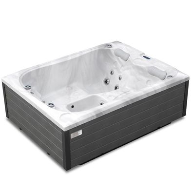 Canadian Spa Int. Emerald BASIC Whirlpool White Marble 3 Personen 216 x 165 x 78 cm