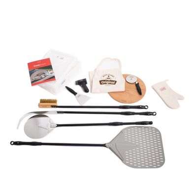 Alfa Forni Pizzaiolo Master Kit 12-teiliges Pizza Zubehör Set AC-SETPIZZA-M