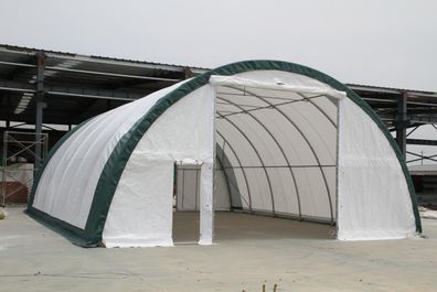 Bogenhalle 9,15x20m PVC 750g/m²