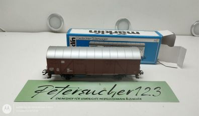 Märklin H0 AC 4710 Gedeckter Güterwagen / Gos245 / DB / OVP blau