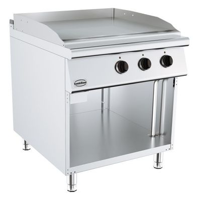 Base 900 El. Grillplatte Chrom