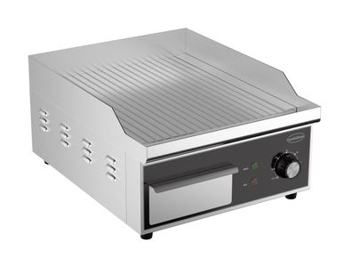 Elektro Grillplatte Gerillt