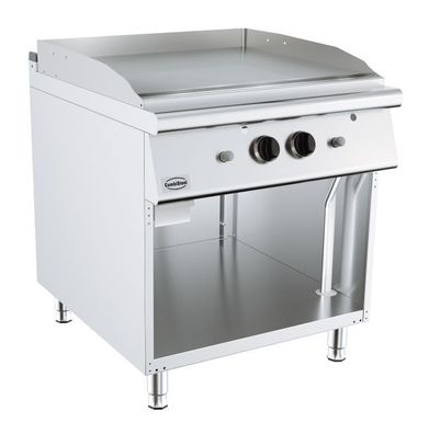 Base 900 Gas Grillplatte Chrom