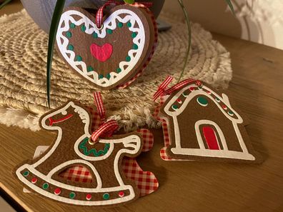 Geschenkanhänger Filz Depesche 4796 Geschenkverpackung