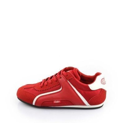 Buffalo Varsity - Rot / Weiß Kunstleder