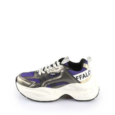 Buffalo Para - Lila / Silber / Schwarz Kunstleder