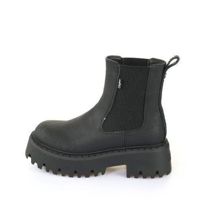 Buffalo Aspen Chelsea Warm - Schwarz Kunstleder