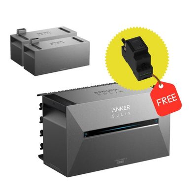 Anker SOLIX Solarbank 3 Pro + 2x BP2700 | 8,05 kWh Speicherlösung mit Notstrom