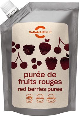 Caramanfruit Waldfrucht Frucht-Püree 4x 1kg Püree aus roten Früchten Multivitamin