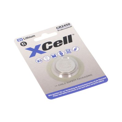 XCell CR2450 Lithium-Knopfzelle 3V – 1er Blister