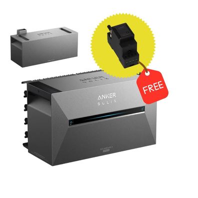 Anker SOLIX Solarbank 3 Pro + BP2700 | 5,37 kWh Balkonkraftwerk Speicher mit Notstrom