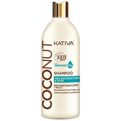 Kativa Coconut Shampoo Reconstruction & Shine 500ml