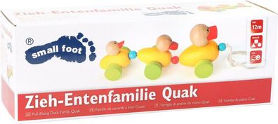 small foot Holz Ziehtier Ziehspielzeug Motorikspielzeug Entenfamilie