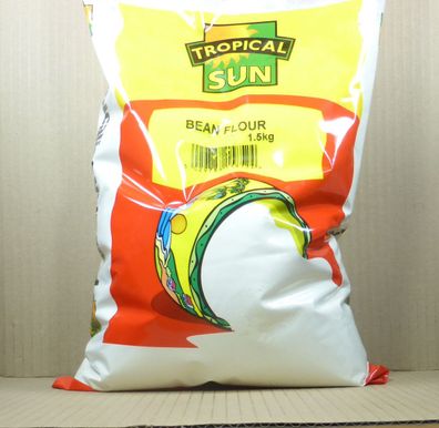 1500gr Bean Flour / Mehl aus Schwarzaugen Bohnen , Glutenfrei, von Tropical Sun