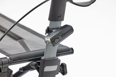 Rollator Beleuchtung mit Rücklicht LED Lampe mit Halterung Rollstuhl Gehstock