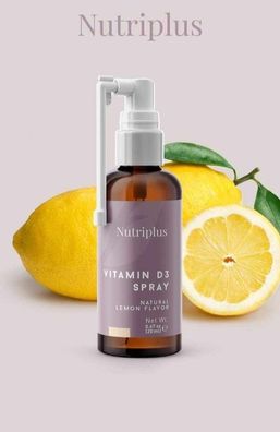 Vitamin D3 Zitronengeschmack Spray 20 ml Nutriplus Farmasi