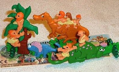 3 Teile Spaß auf der Dino Rutschbahn, Familienausritt, Flucht vor
