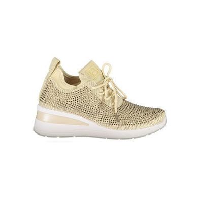 Laura Biagiotti Beige Polyester Women Sneaker