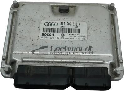 8L0906018K Audi S3 8L APY 209PS Motorsteuergerät OHNE ESP