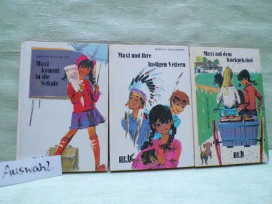 Martha Schlinkert Maxi kommt in die Schule Kuckuckshof lustigen Vettern peb1969/70