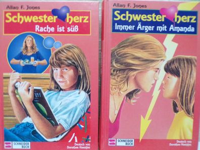 Allan F Jones Schwesterherz Rache ist süß Immer Ärger mit Amanda 1997 Schneider
