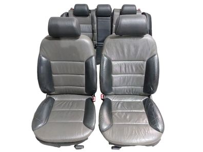 AUDI A6 4B Allroad Lederausstattung Ledersitze SITZE Schwarz GRAU Bicolor