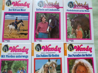 6x Franciskowsky Hans Wendy Paradies der Reiter Fohlen Rodna uva 1991/92