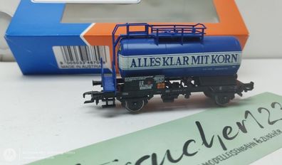 ROCO H0 DC 46709 Clubmod.'98 Kesselwagen "Alles Klar mit Korn" / NEM / DB / OVP
