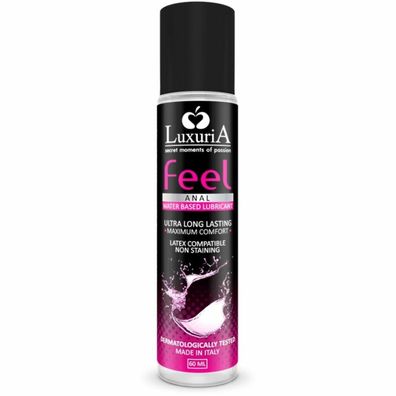 Intimateline - Luxuria Feel Anal Gleitmittel auf Wasserbasis 60 Ml