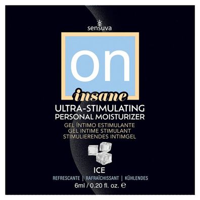 Gleitmittel Erdbeere Sensuva Minze 6 ml