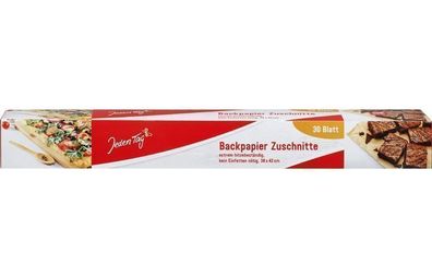 Jeden Tag Pergamentpapier Backblech, 30 Blatt