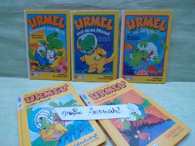 Max Kruse Erich Hölle Urmel in der See auf dem Mond kommt zur Welt Streich Großdruck