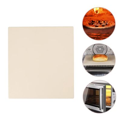 Rectangular Cordierite Pizza Stone for Baking, Family Size