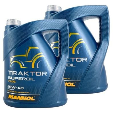 Mannol Traktor Superoil 15W-40 2x5 Liter