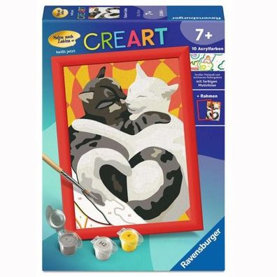 Ravensburger CREART Serie E - Katzen Liebe