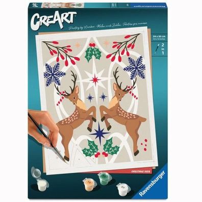 Ravensburger CREART Serie C - Weihnachtlicher Hirsch