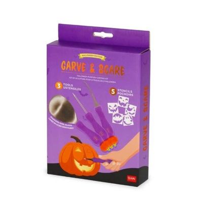 Legami Kürbisschnitz Set - Carve e Scare