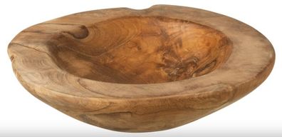 Schale Igor Unregelmäßig Teakholz Naturell Small