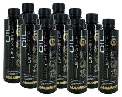 Mannol Oil Leak-Stop Motordichtmittel Ölverlust-Stop Additiv 11x250 ML