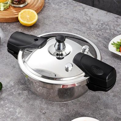 18cm Gas Pressure Cooker 80KPa, Fast Cooking, Safety Protection