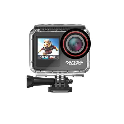 PATONA Platinum Action Cam SL5 6K – wasserdicht & Dual Screen