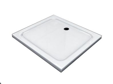 Glaszentrum Hagen Acryla 100x90x5 cm Duschtasse weiß Rechteck