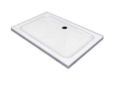 Glaszentrum Hagen Acryla 120x80x5 cm Duschtasse weiß Rechteck