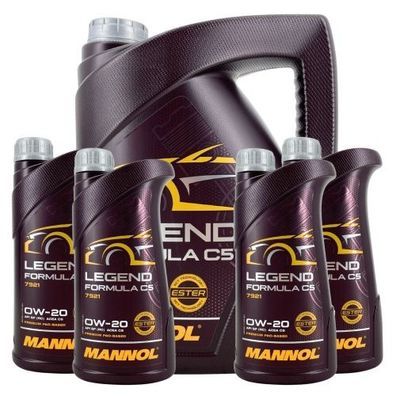 Mannol Legend Formula C5 0W-20 5 + 4 Liter