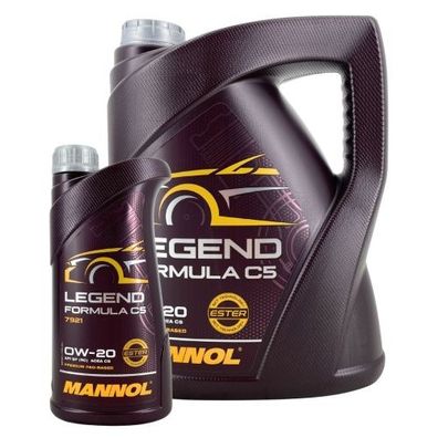 Mannol Legend Formula C5 0W-20 5 + 1 Liter