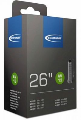 Innenrohr 26 X 1,50/2,40 Zoll (40/62-559) Av 40 Mm