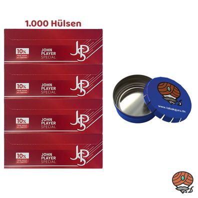 4x JPS/John Player Special Extra Filterhülsen + Aschenbecher